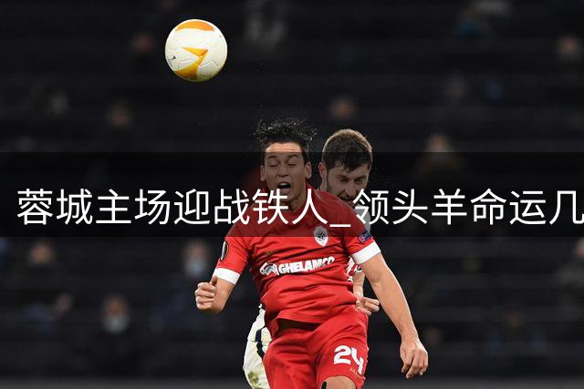 蓉城主场迎战铁人 领头羊命运几何？